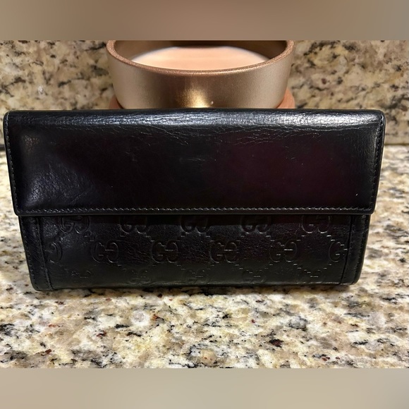 Gucci GG Leather Long Wallet - Picture 2 of 14